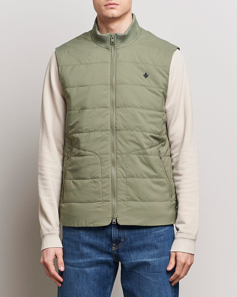 Herr | Klassiska jackor | Morris | Lewis Padded Vest Green