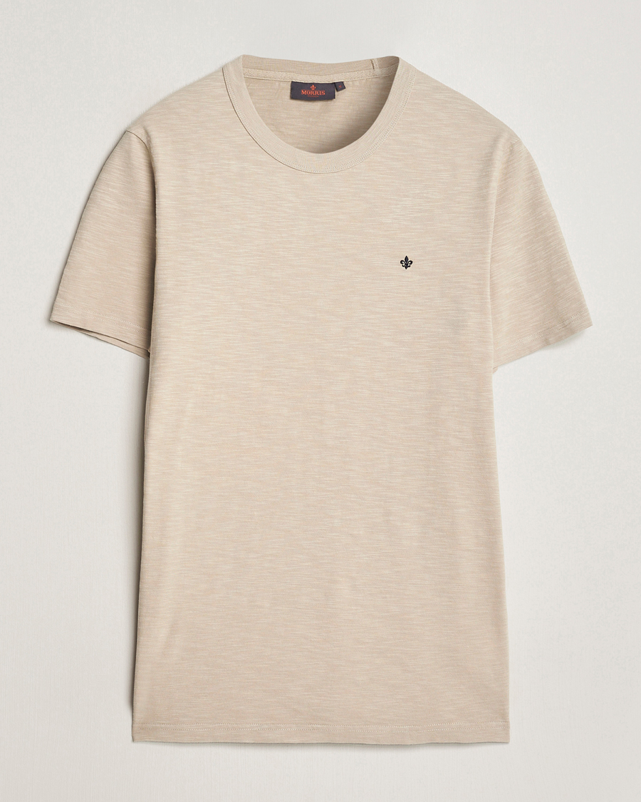 Herr | T-Shirts | Morris | Watson Slub Crew Neck T-Shirt Khaki