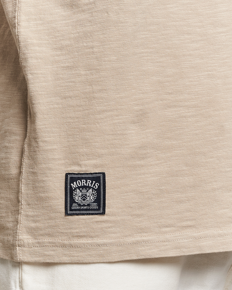 Herr | T-Shirts | Morris | Watson Slub Crew Neck T-Shirt Khaki