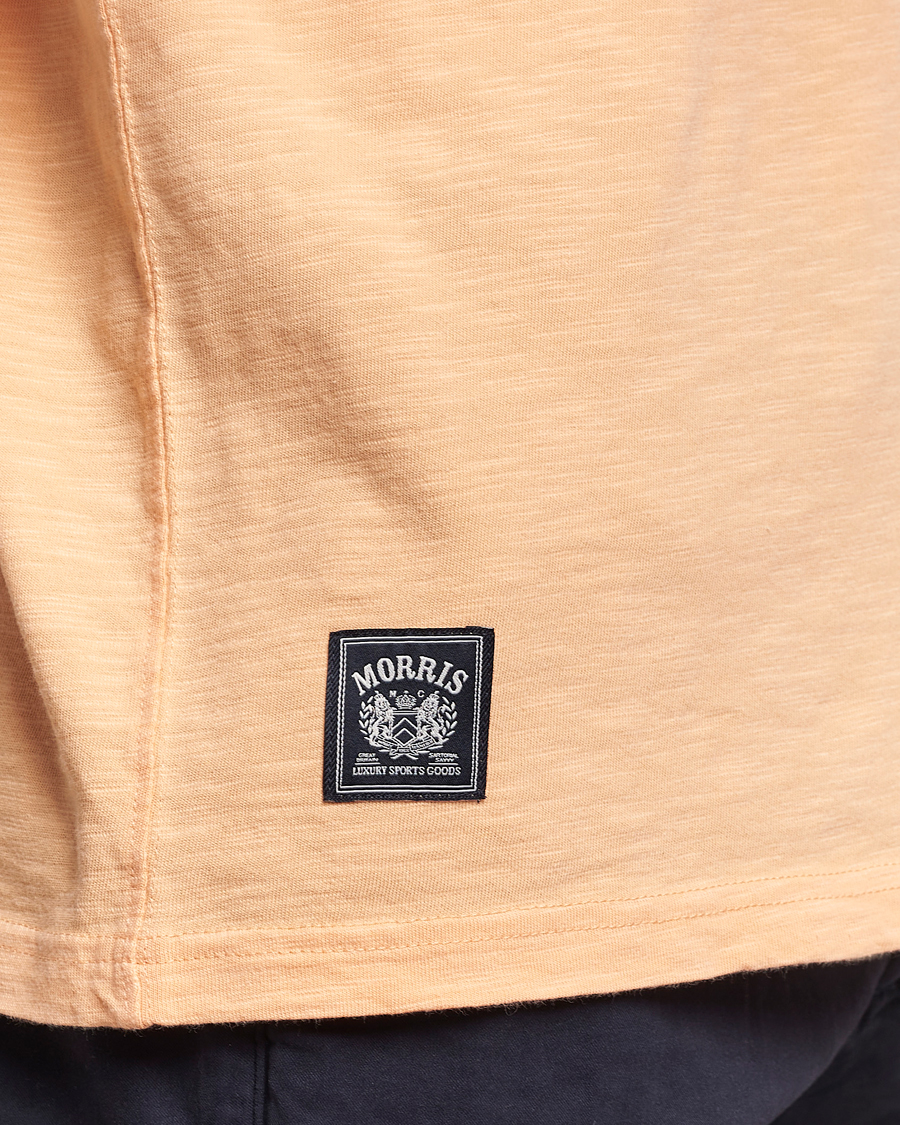 Herr | T-Shirts | Morris | Watson Slub Crew Neck T-Shirt Orange