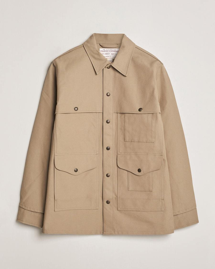 Herr | Jackor | Filson | Dry Tin Cruiser Gray Khaki