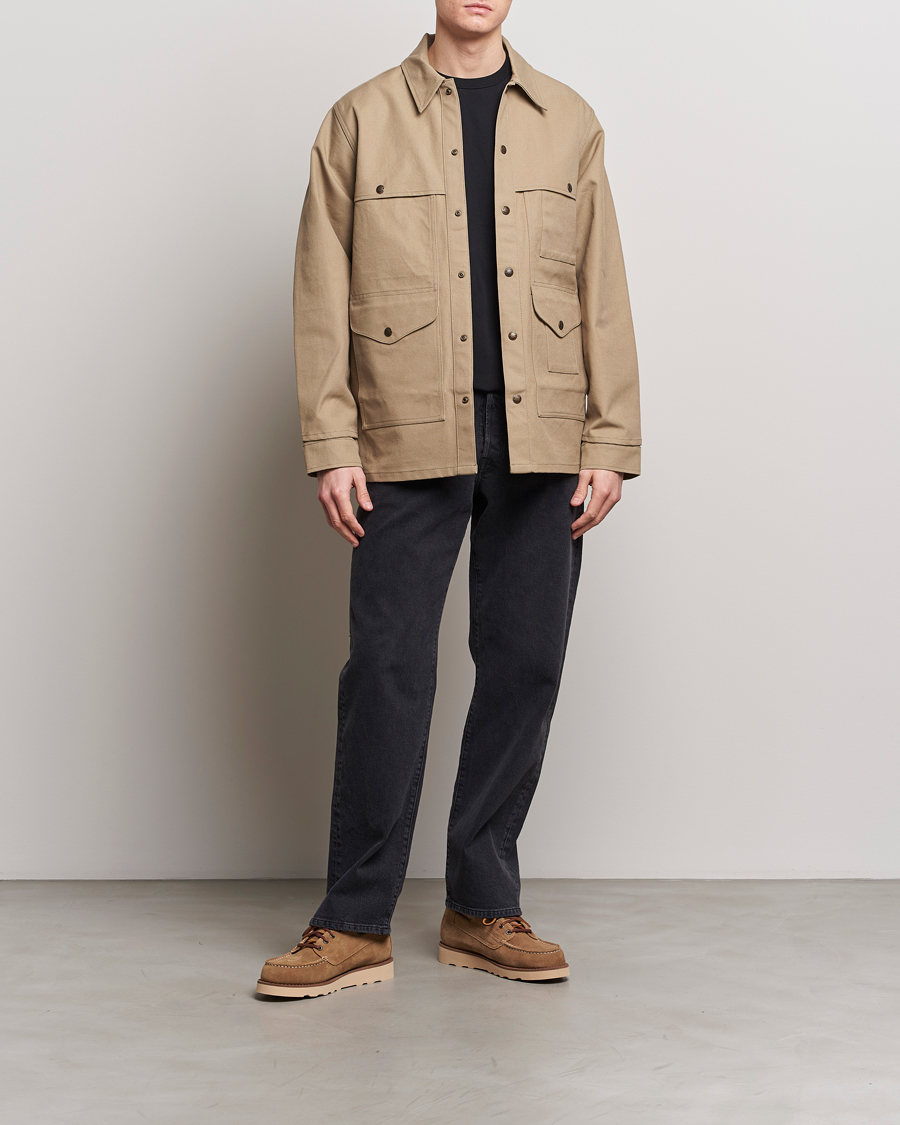 Herr | Jackor | Filson | Dry Tin Cruiser Gray Khaki