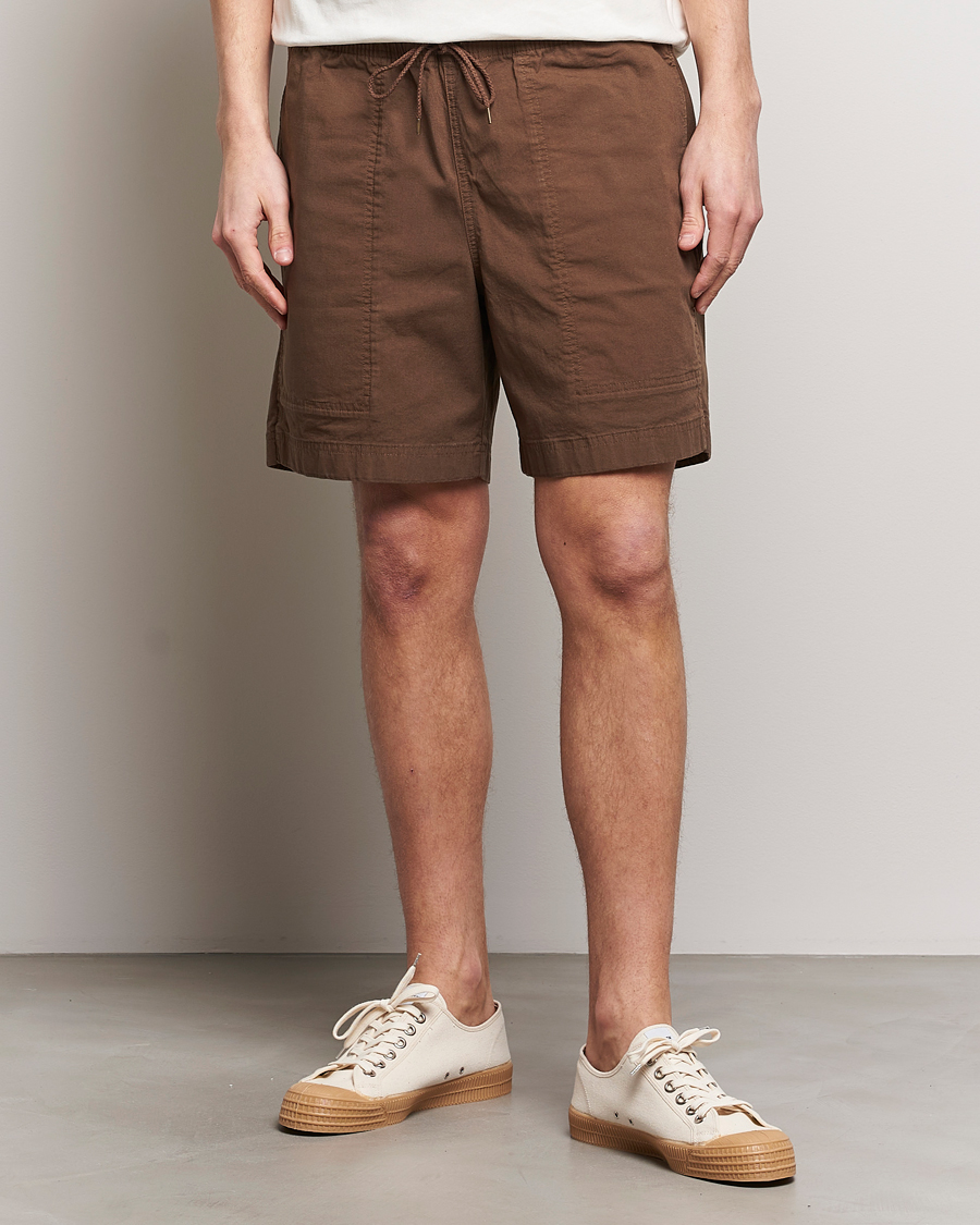 Herr | Shorts | Filson | Granite Mountain Drawstring Shorts Dark Earth