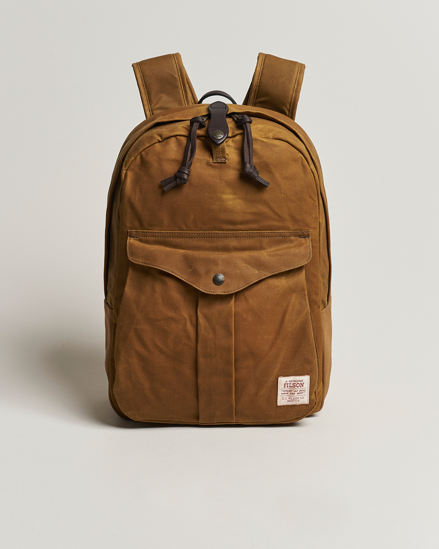 Herr | Väskor | Filson | Journeyman Backpack Tan