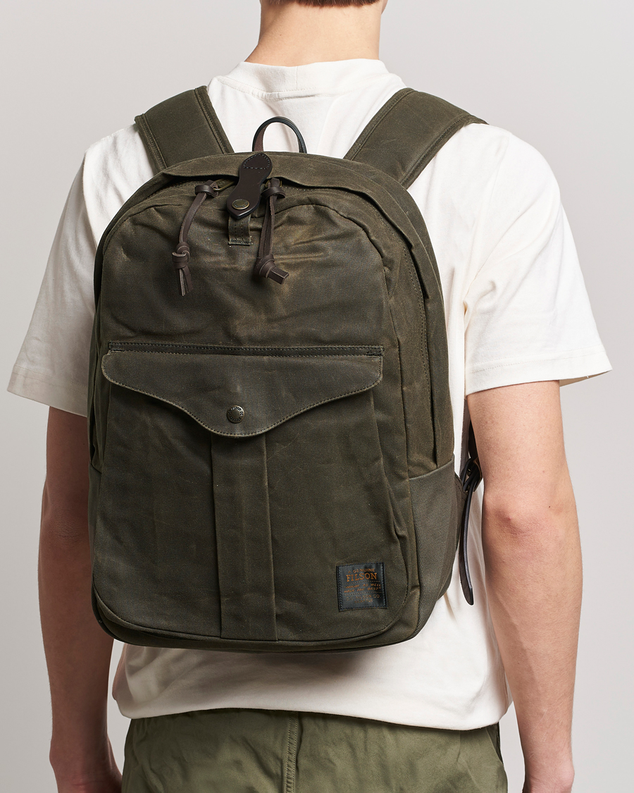 Herr | American Heritage | Filson | Journeyman Backpack Otter Green