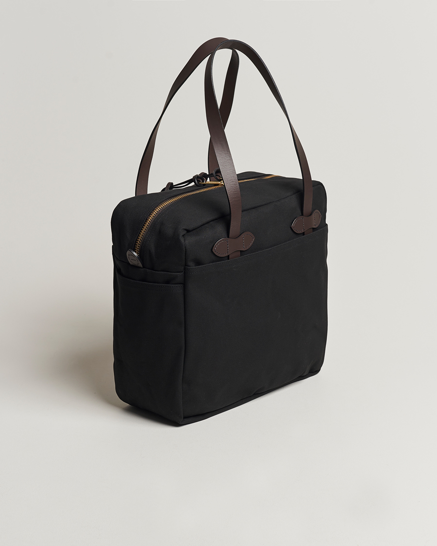 Herr | Active | Filson | Tote Bag With Zipper Black