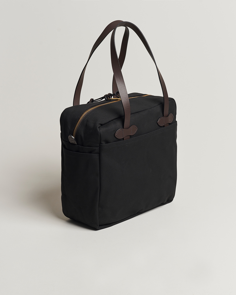 Herr | Väskor | Filson | Tote Bag With Zipper Black