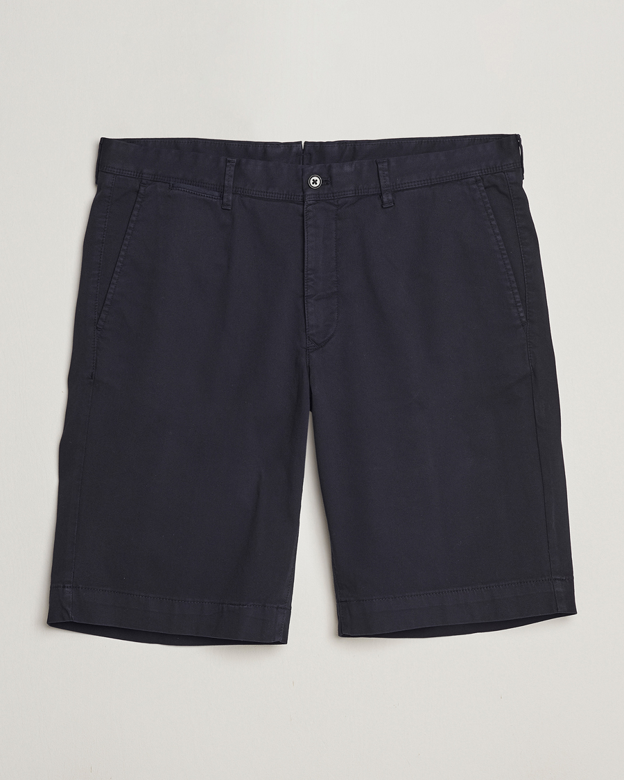 Herr | Shorts | Oscar Jacobson | Teodor Cotton Shorts Navy