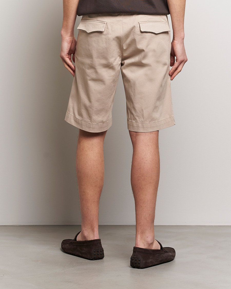 Herr | Shorts | Oscar Jacobson | Teodor Cotton Shorts Beige