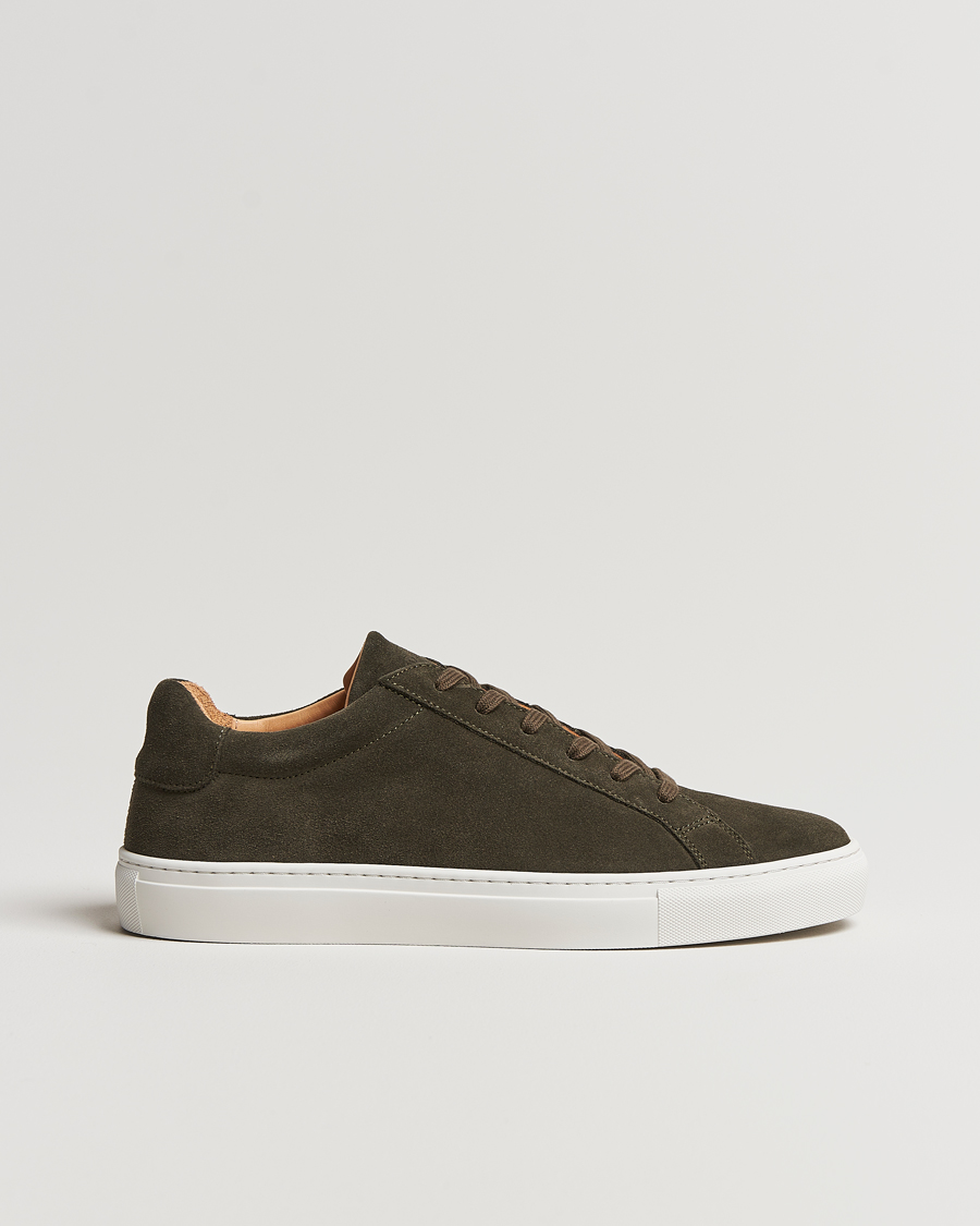 Herr | A Day's March Suede Marching Sneaker Dark Olive | A Day's March | Suede Marching Sneaker Dark Olive
