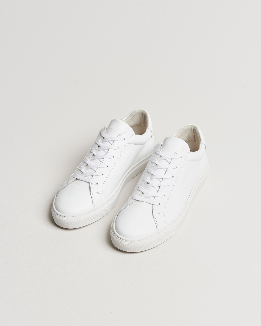 Herr | Sneakers | A Day's March | Marching Leather Sneaker White