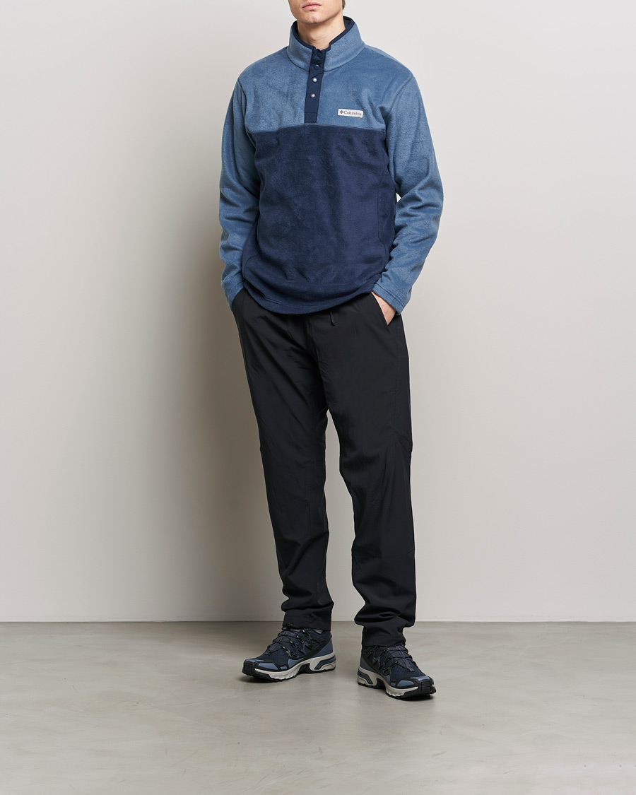 Herr | Tröjor | Columbia | Steens Mountain Half Zip 2.0 Fleece Collegiate Navy