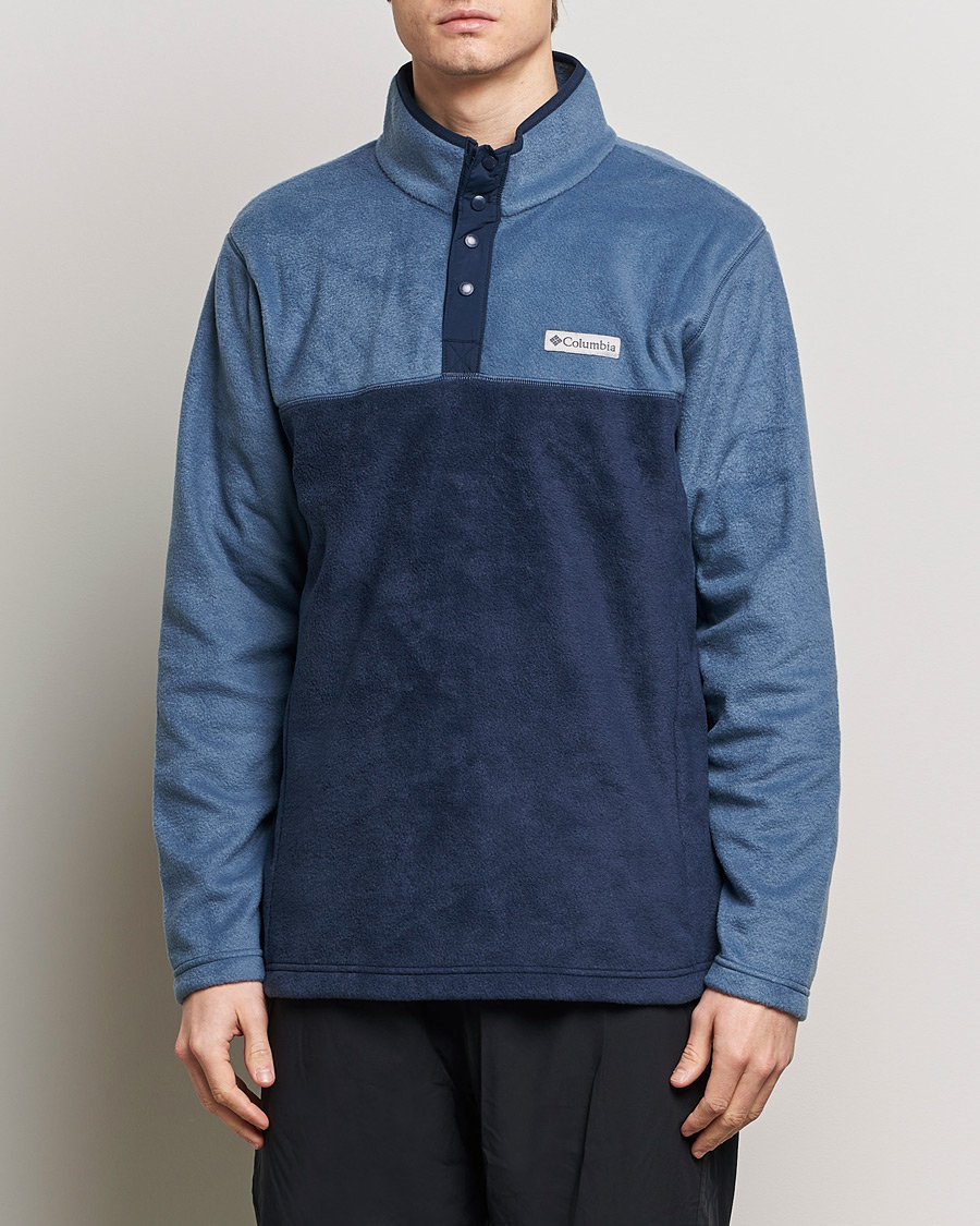 Herr | Tröjor | Columbia | Steens Mountain Half Zip 2.0 Fleece Collegiate Navy