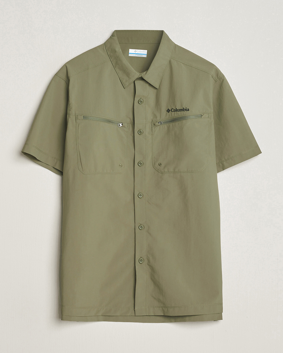 Herr | Skjortor | Columbia | Mountaindale Short Sleeve Outdoor Shirt Stone Green