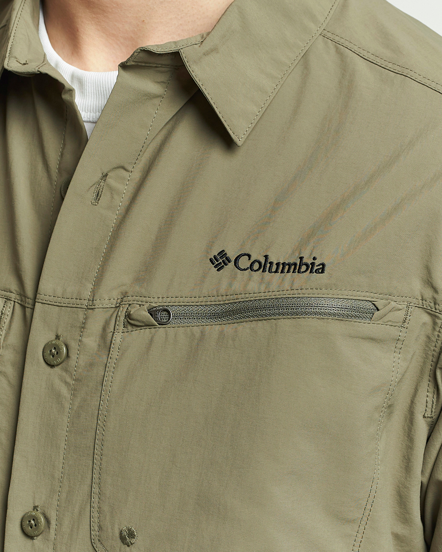 Herr | Skjortor | Columbia | Mountaindale Short Sleeve Outdoor Shirt Stone Green