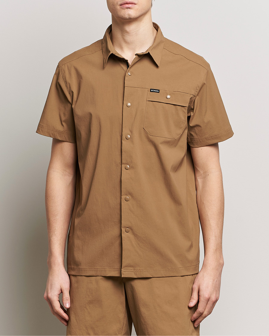 Herr | Active | Columbia | Landroamer Ripstop Short Sleeve Shirt Delta