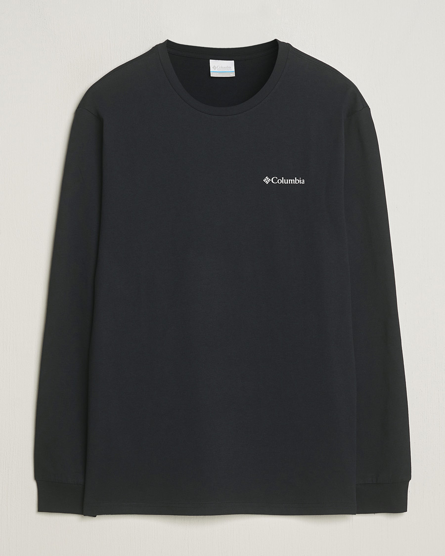 Herr | T-Shirts | Columbia | Explorers Canyon Long Sleeve T-Shirt Black