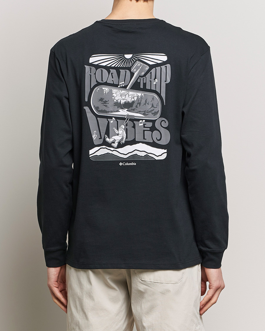 Herr | T-Shirts | Columbia | Explorers Canyon Long Sleeve T-Shirt Black