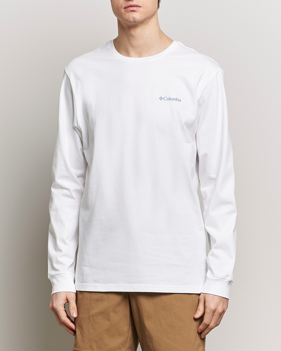 Herr | Avdelningar | Columbia | Explorers Canyon Long Sleeve T-Shirt White