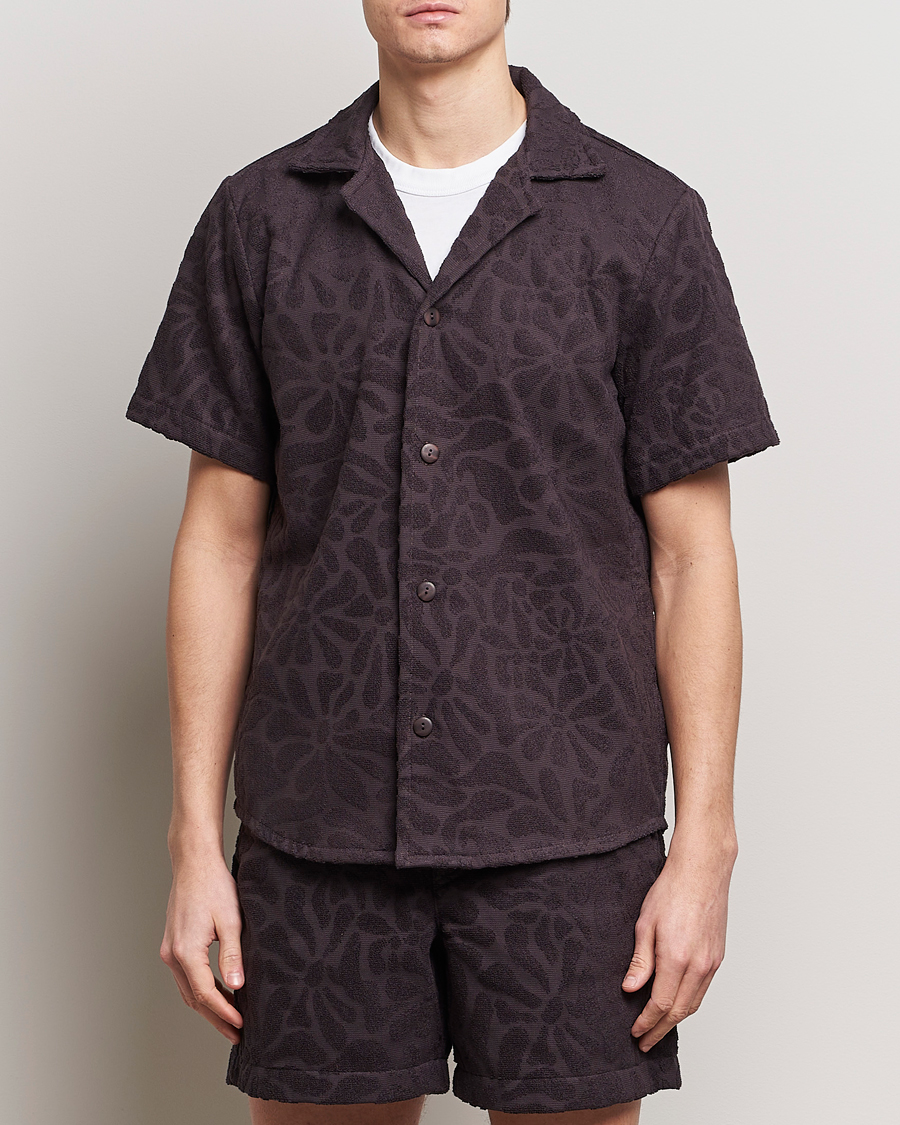 Herr | Skjortor | OAS | Terry Cuba Short Sleeve Shirt Blossom
