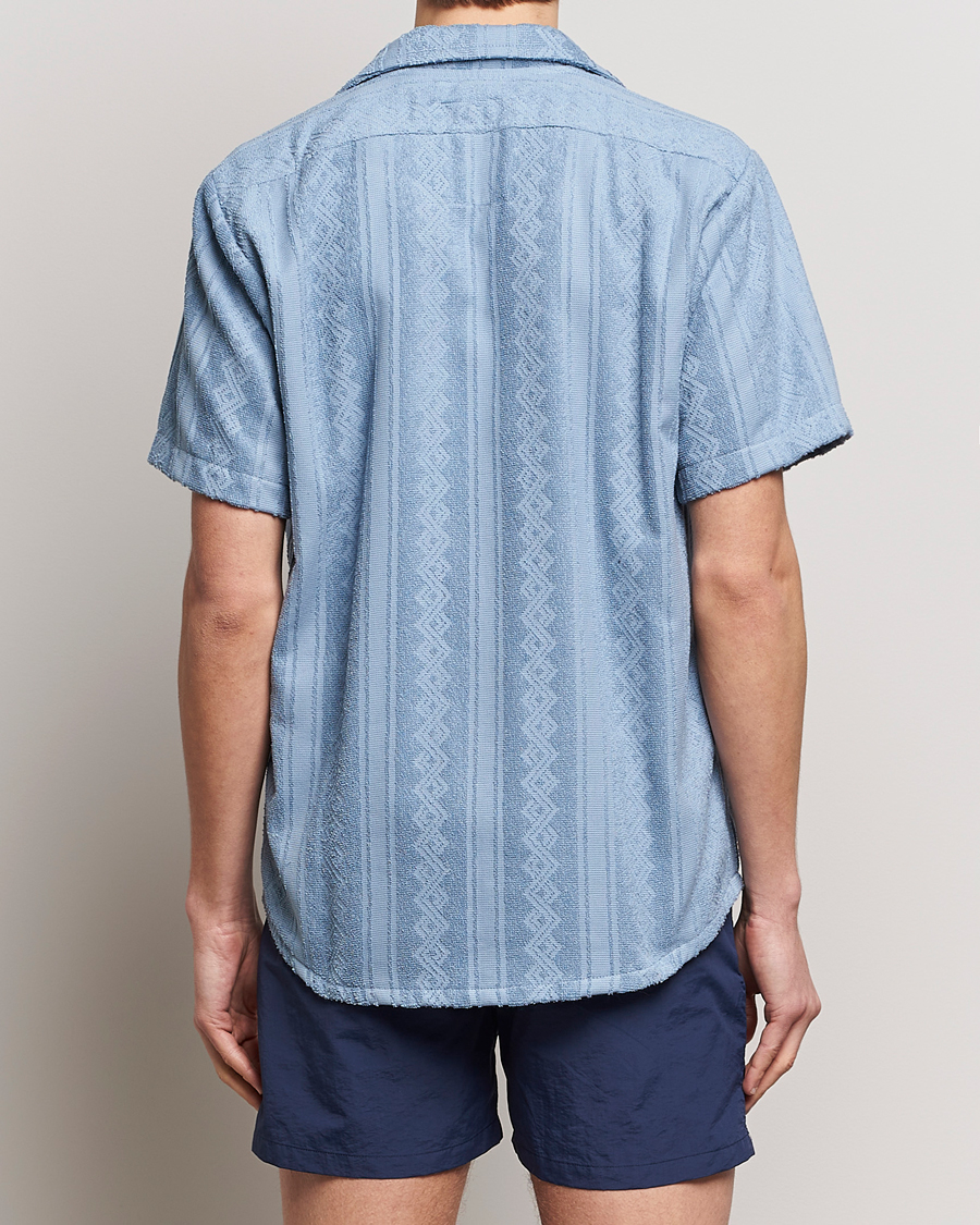 Herr | Skjortor | OAS | Terry Cuba Short Sleeve Shirt Ancora