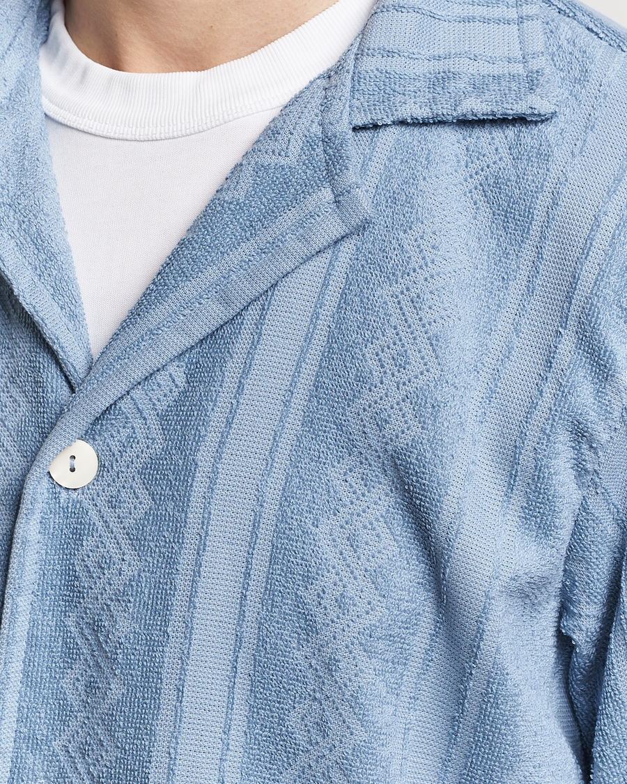 Herr | Skjortor | OAS | Terry Cuba Short Sleeve Shirt Ancora
