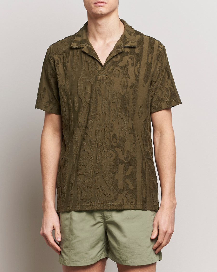 Herr | Terry | OAS | Short Sleeve Terry Polo Jiggle