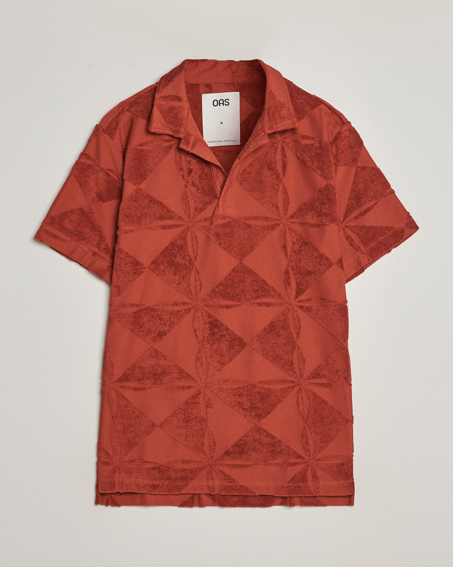 Herr | Pikéer | OAS | Short Sleeve Terry Polo Plateau
