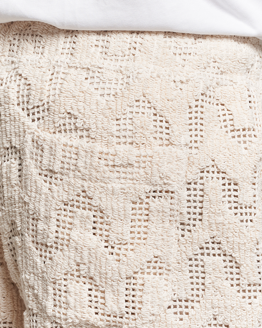 Herr | Shorts | OAS | Atlas Cuba Crochet Shorts Off White