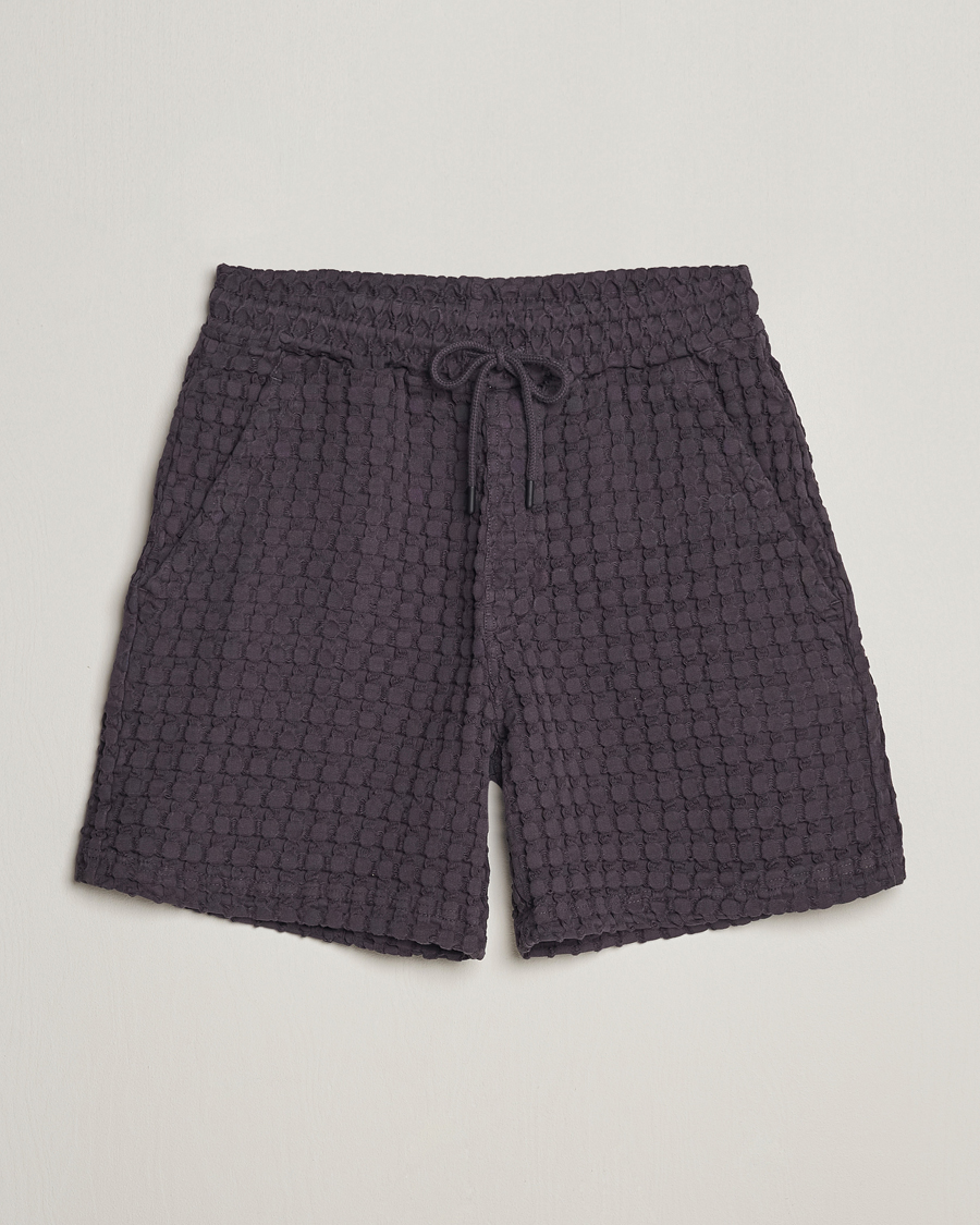 Herr | Shorts | OAS | Porto Waffle Shorts Nearly Black