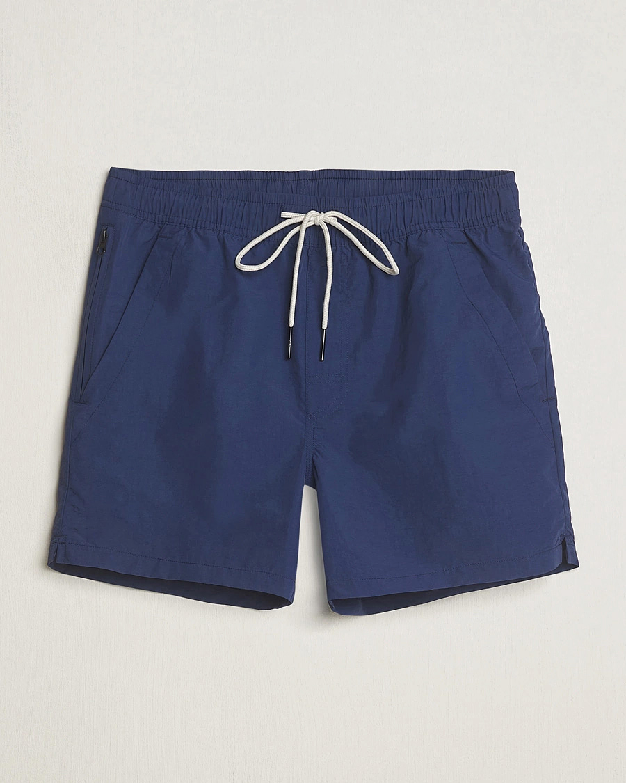 Herr | Badbyxor | OAS | Plain Swimshorts Navy
