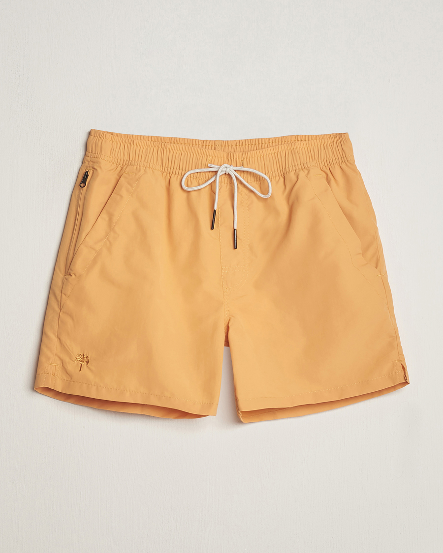 Herr | Badbyxor | OAS | Plain Swimshorts Orange