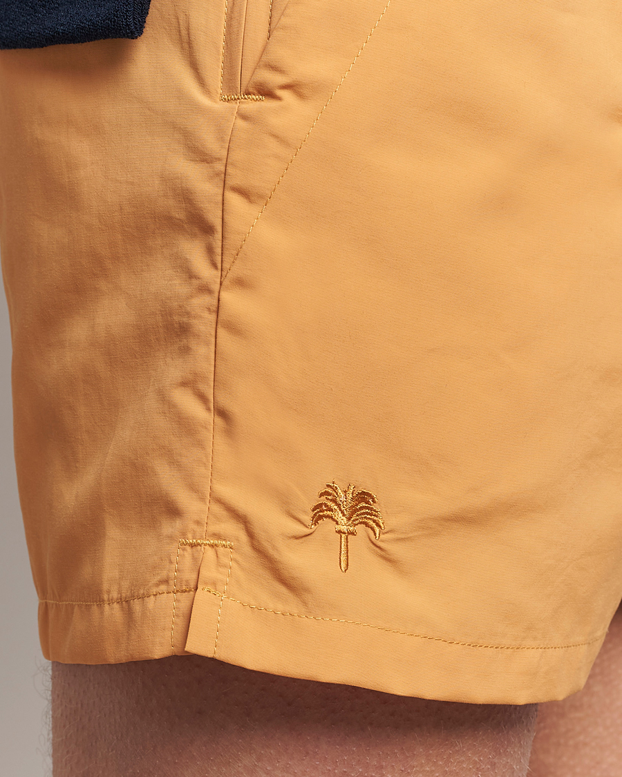 Herr | Badbyxor | OAS | Plain Swimshorts Orange