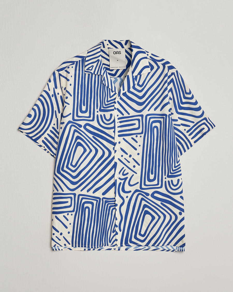 Herr | Skjortor | OAS | Viscose Resort Short Sleeve Shirt Eldovado