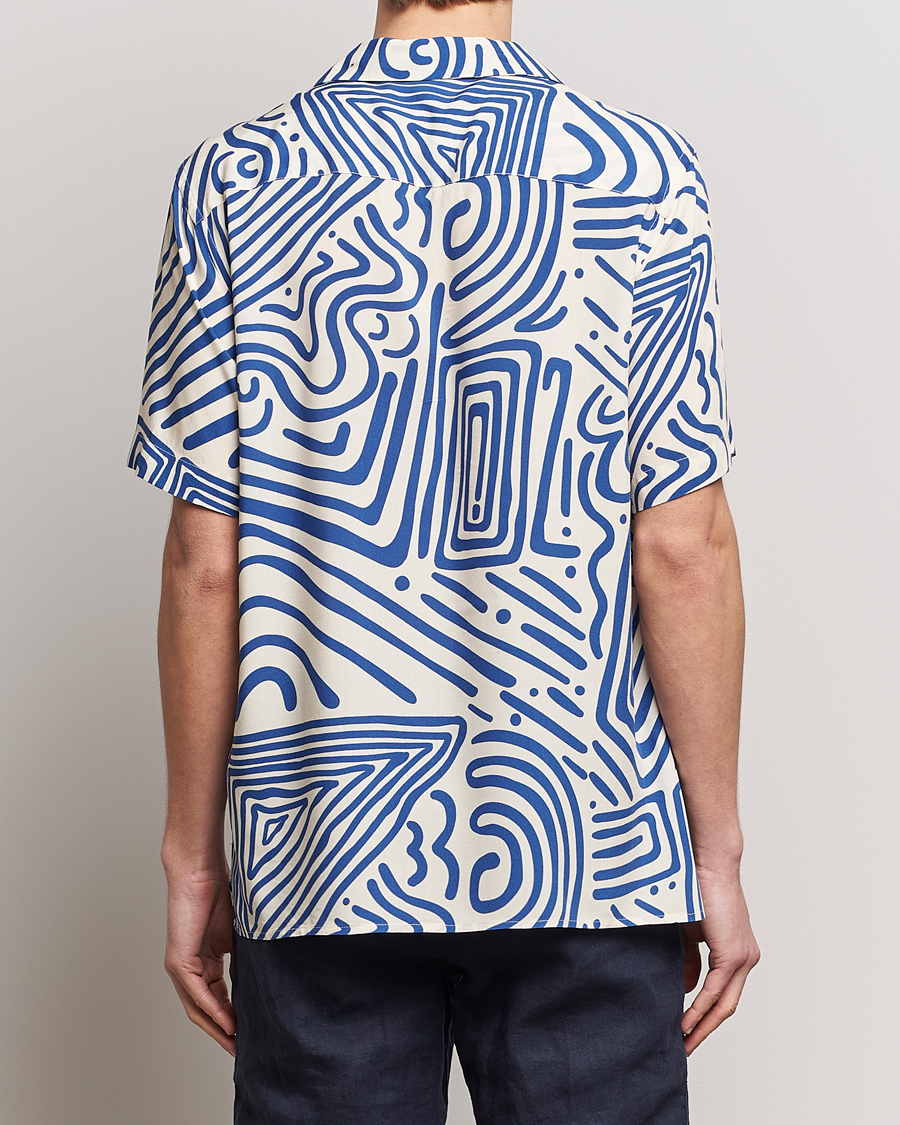 Herr | Skjortor | OAS | Viscose Resort Short Sleeve Shirt Eldovado