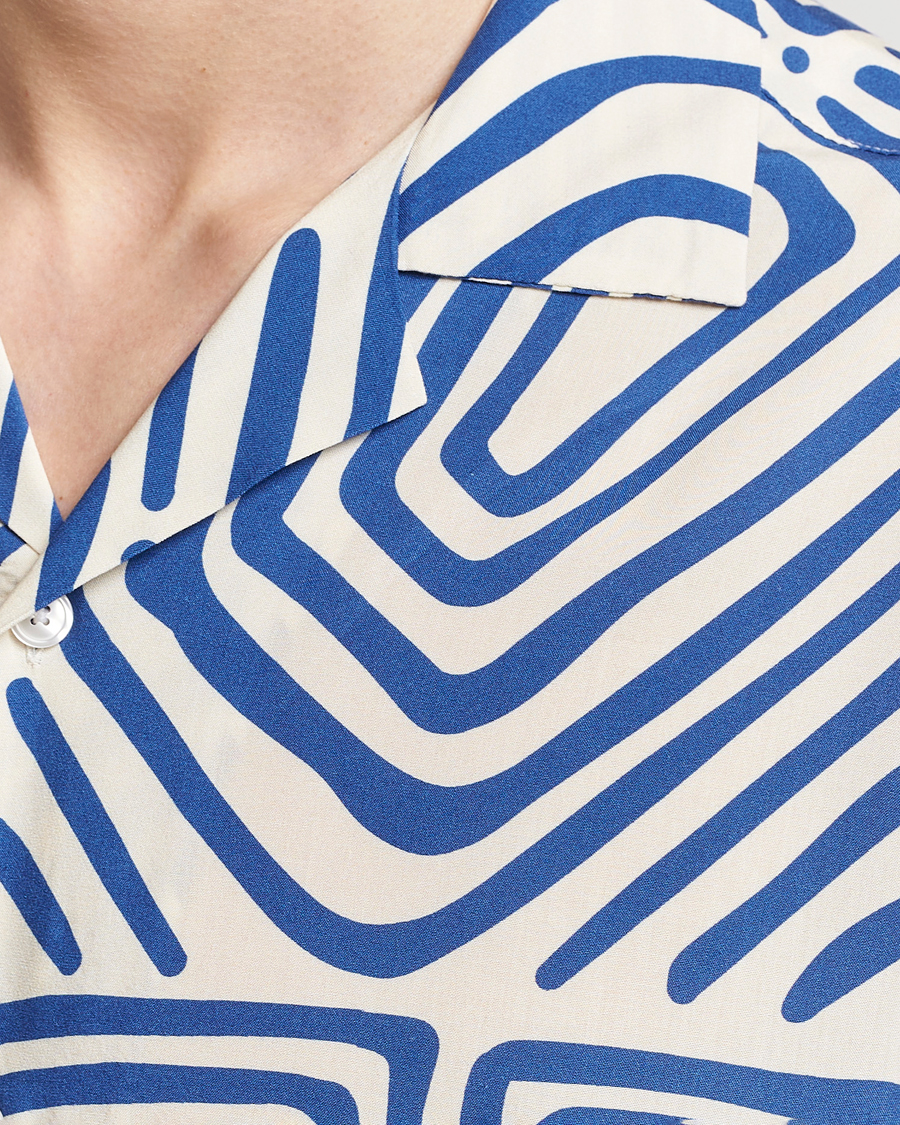 Herr | Skjortor | OAS | Viscose Resort Short Sleeve Shirt Eldovado