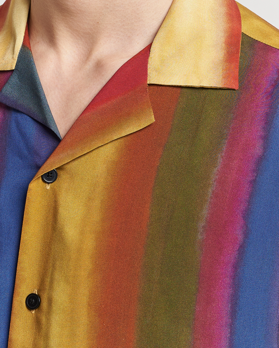 Herr | Skjortor | OAS | Viscose Resort Short Sleeve Shirt Terrane