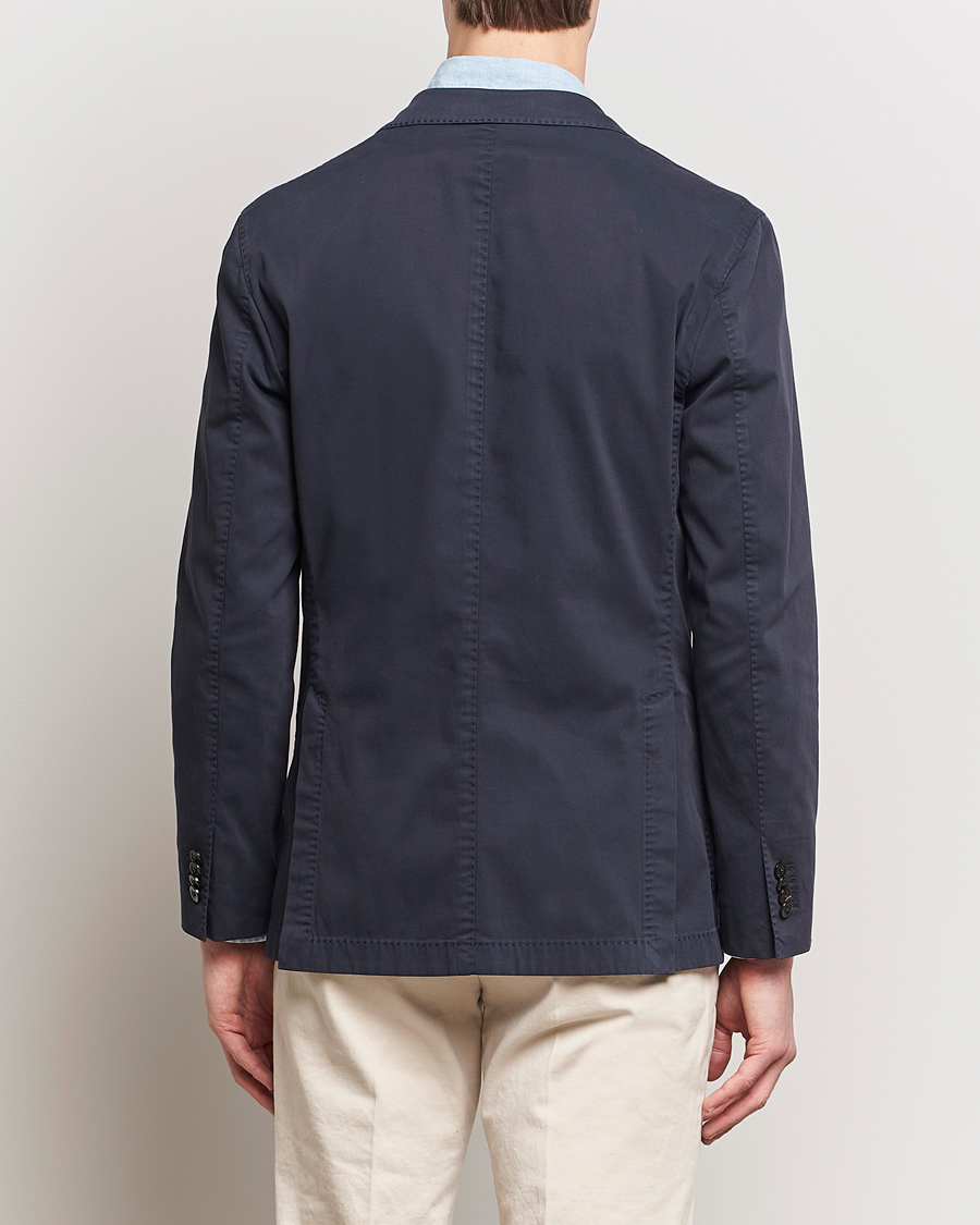 Herr | Kavajer | Boglioli | K Jacket Cotton Stretch Blazer Navy