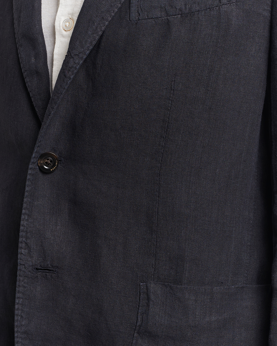 Herr | Kostymer | Boglioli | K Jacket Linen Suit Navy