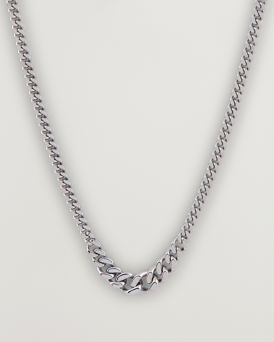Herr | Tom Wood Dean Chain Necklace Silver | Tom Wood | Dean Chain Necklace Silver