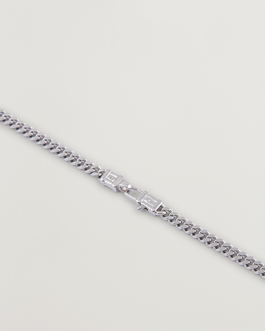 Herr | Tom Wood Dean Chain Necklace Silver | Tom Wood | Dean Chain Necklace Silver