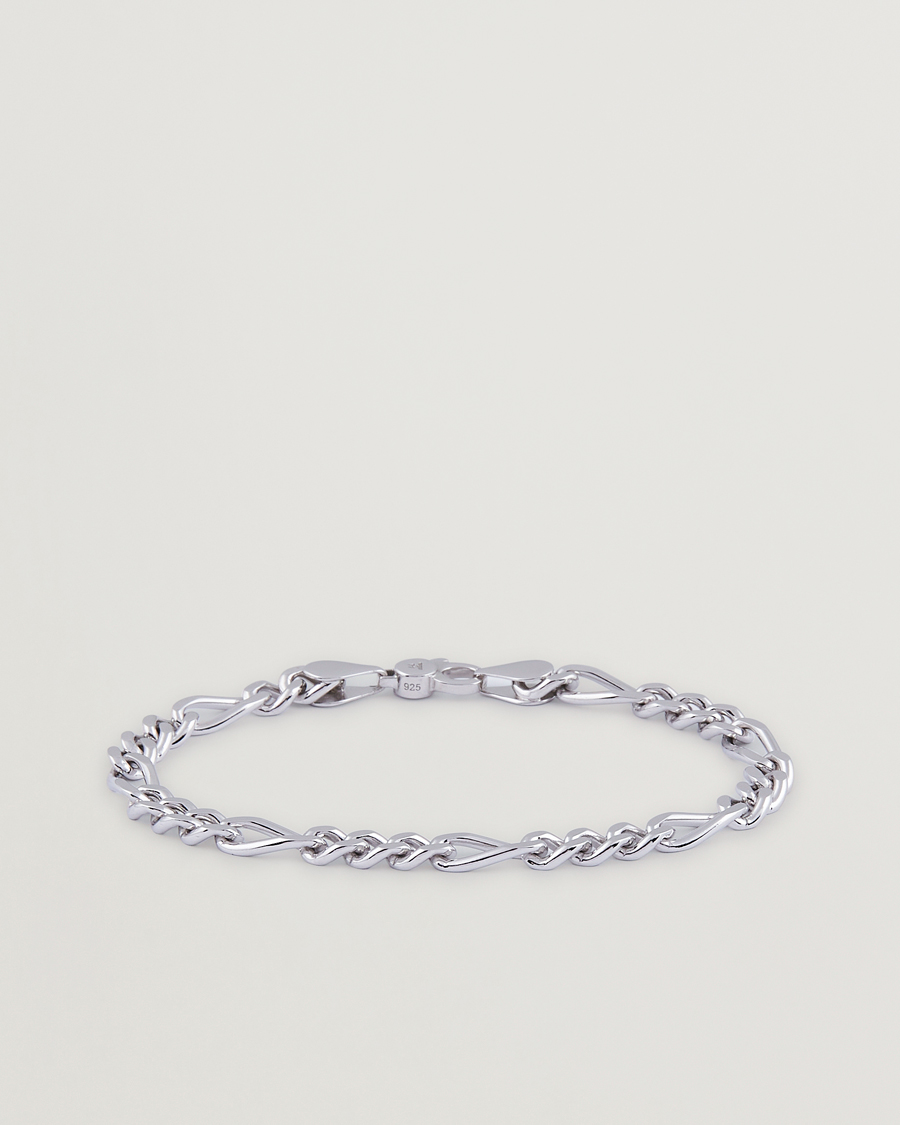 Herr | Tom Wood Bo Thick Bracelet Silver | Tom Wood | Bo Thick Bracelet Silver