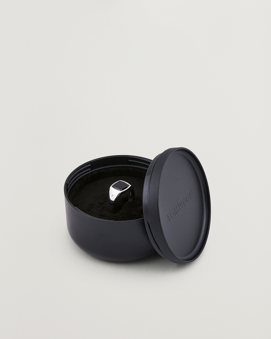 Herr | Tom Wood Kay Ring Polished Onyx | Tom Wood | Kay Ring Polished Onyx