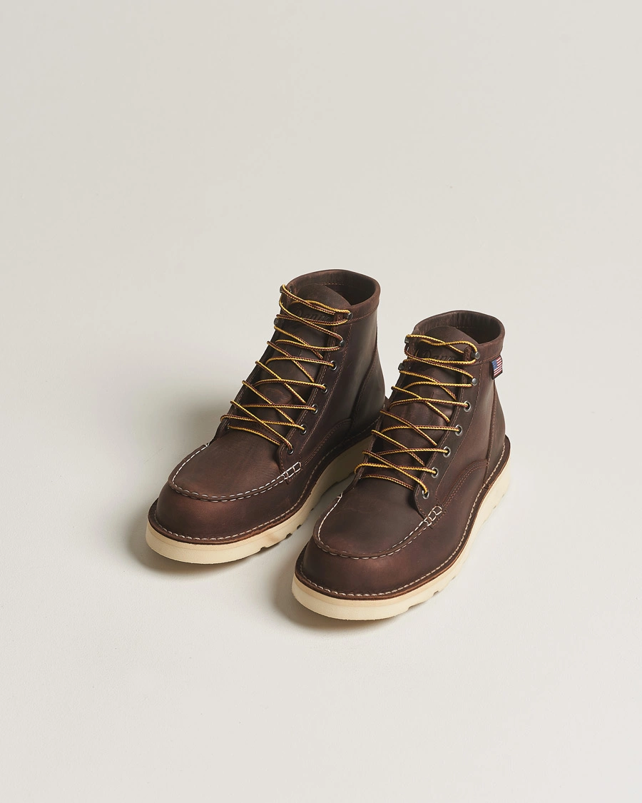 Herr | Avdelningar | Danner | Bull Run Leather Moc Toe Boot Brown