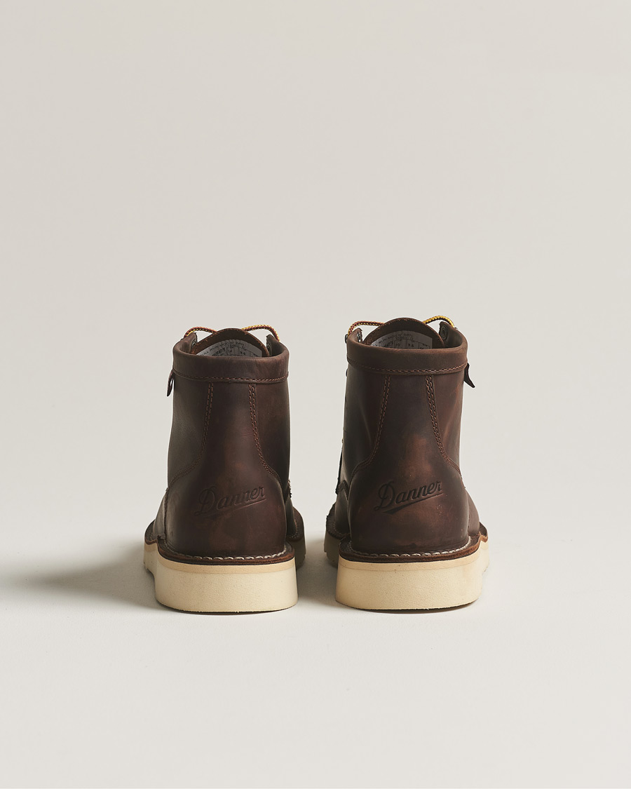 Herr | Kängor | Danner | Bull Run Leather Moc Toe Boot Brown