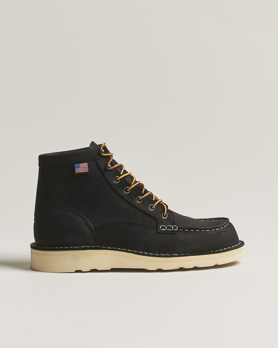 Herr |  | Danner | Bull Run Leather Moc Toe Boot Black