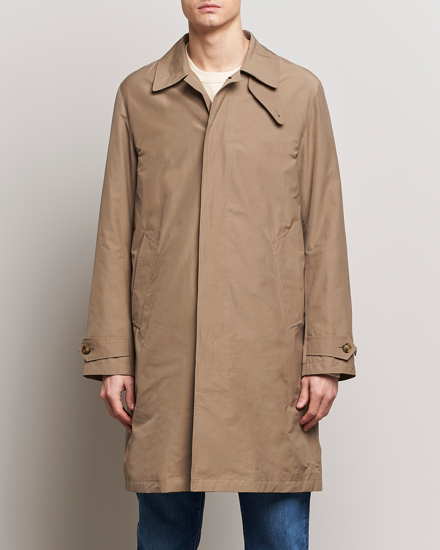 Herr | Jackor | Baracuta | Original Cotton Cloth Paul Coat Tan