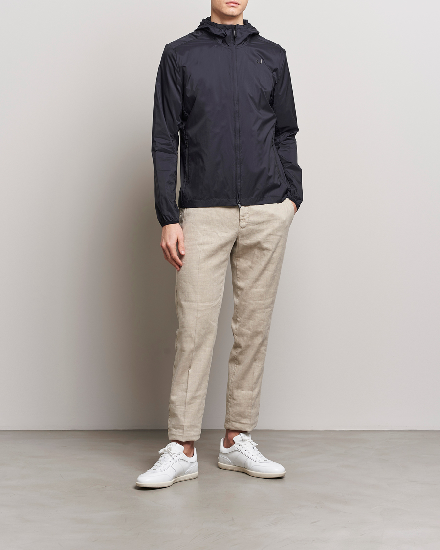 Herr | Jackor | UBR | Emperor Lightweight Hooded Jacket Navy