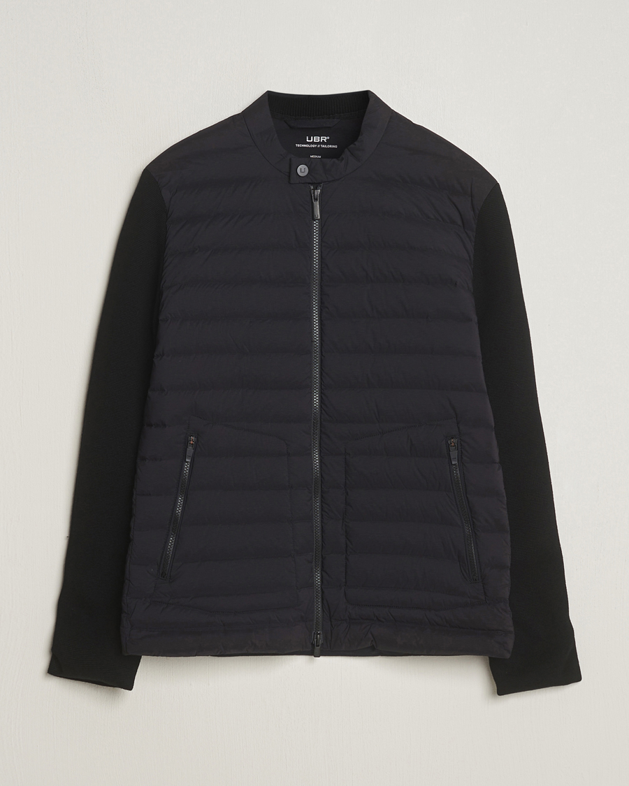 Herr | Jackor | UBR | Super Sonic Savile Wool Hybrid Jacket Black Wool