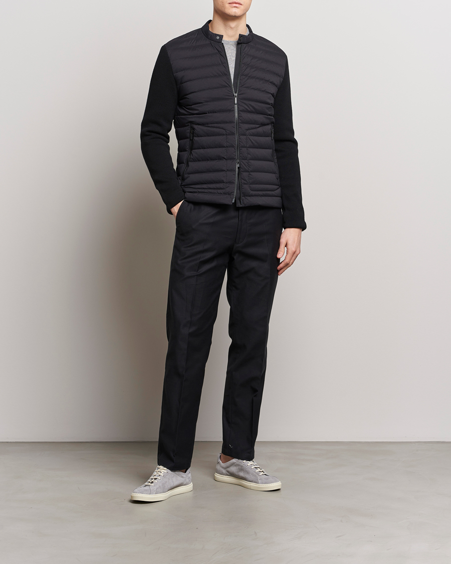 Herr | Jackor | UBR | Super Sonic Savile Wool Hybrid Jacket Black Wool